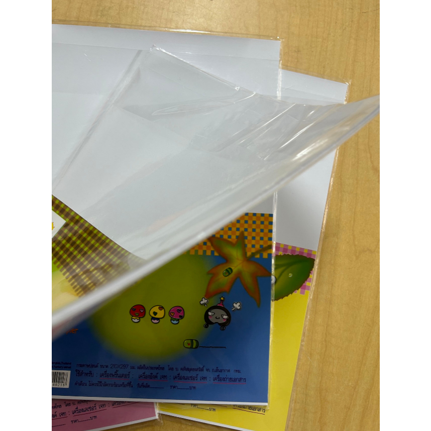 กระดาษ A4 หนา 100 แกรม ชุดละ 24แผ่น - รูปที่ 3