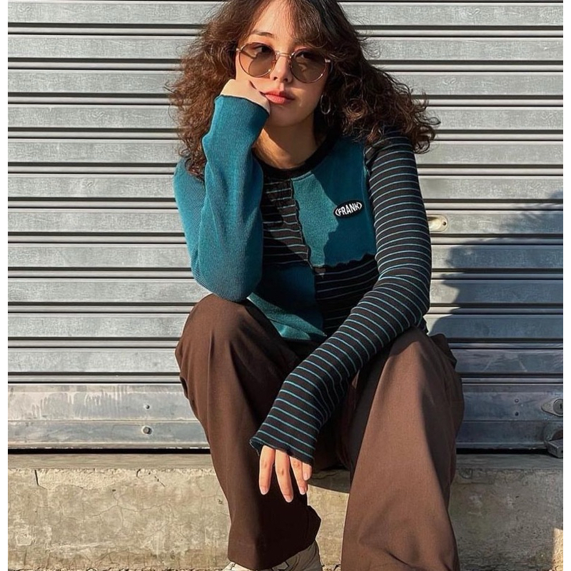 เสื้อแขนยาว Frank Garcon แท้ 100%