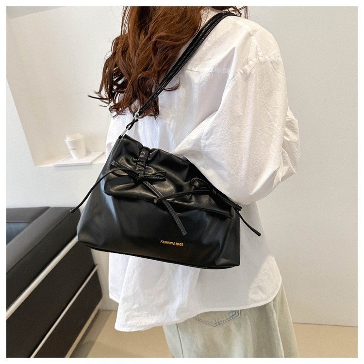 BAG-BSR🍑กระเป๋าแฟชั่นสไตล์เกาหลี ใบเล็กน่ารัก กระเป๋าสะพายข้าง สีพาสเทล ใส่ของได้เยอะ แต่งโบว์น่ารัก 🍑