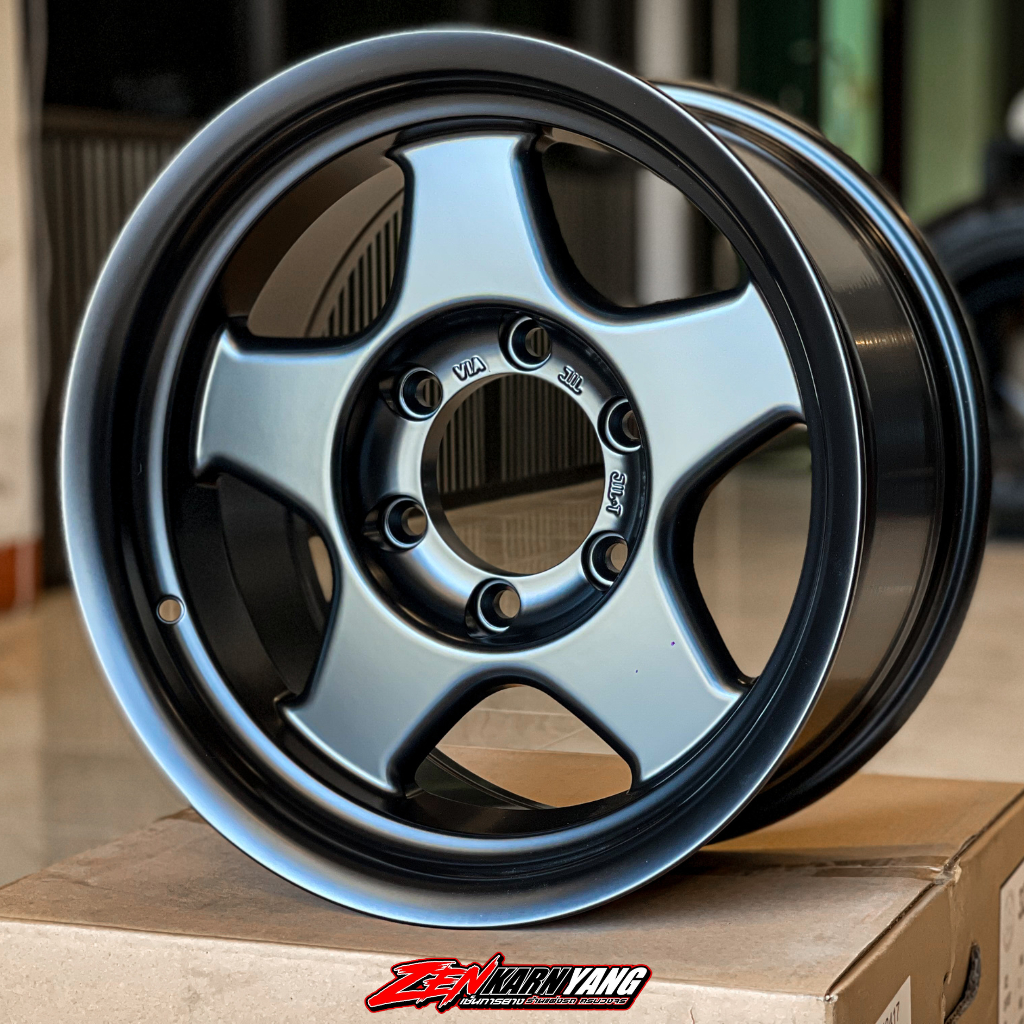 ล้อแม็กซ์ SSW323 (Benlay) ขอบ16 กว้าง8 ET0 PCD6/139.7 สี BKMATT และ GMM (ราคา4วง)