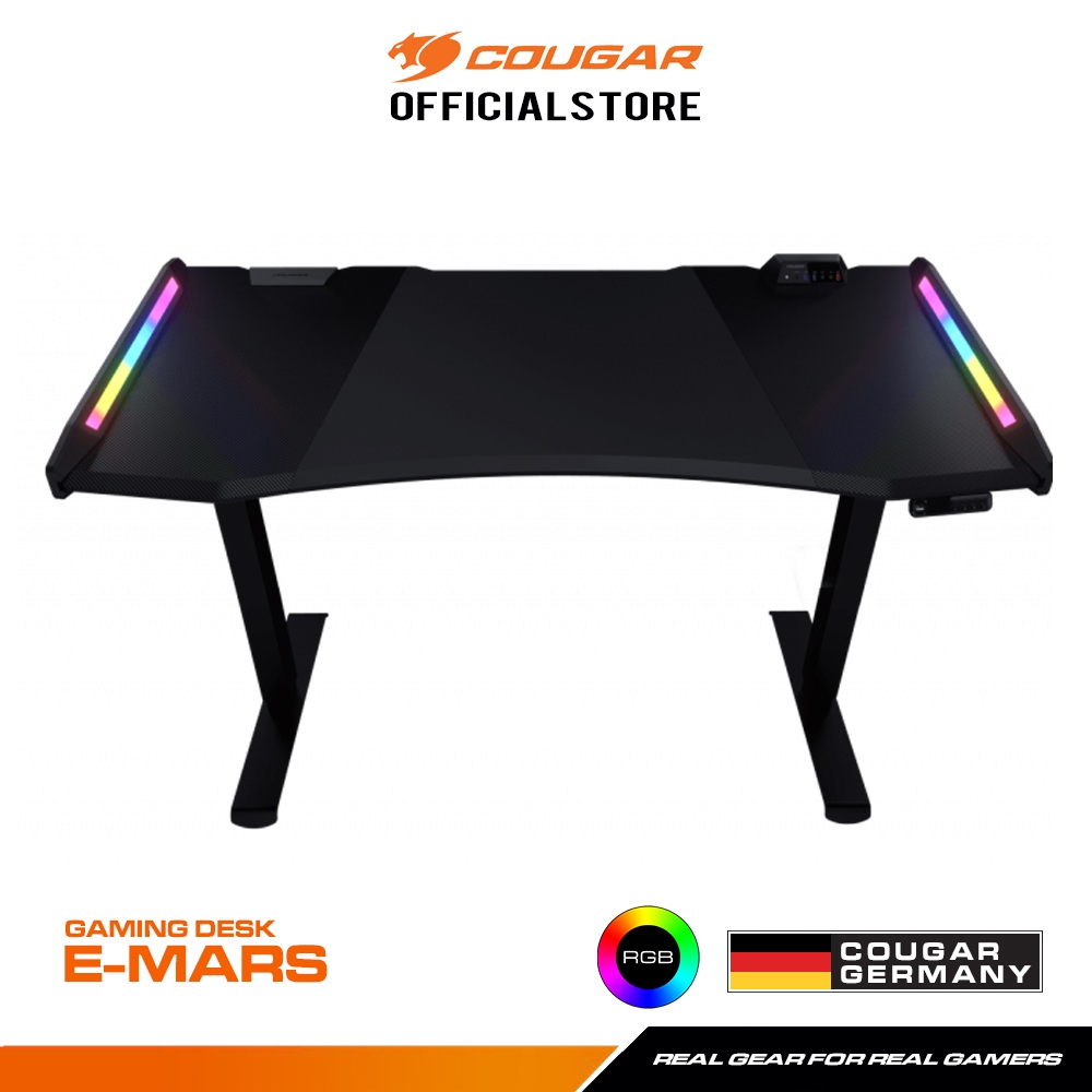 COUGAR E-MARS : Gaming Desk  โต๊ะเกมมิ่งปรับไฟฟ้า รับประกัน 1 ปี