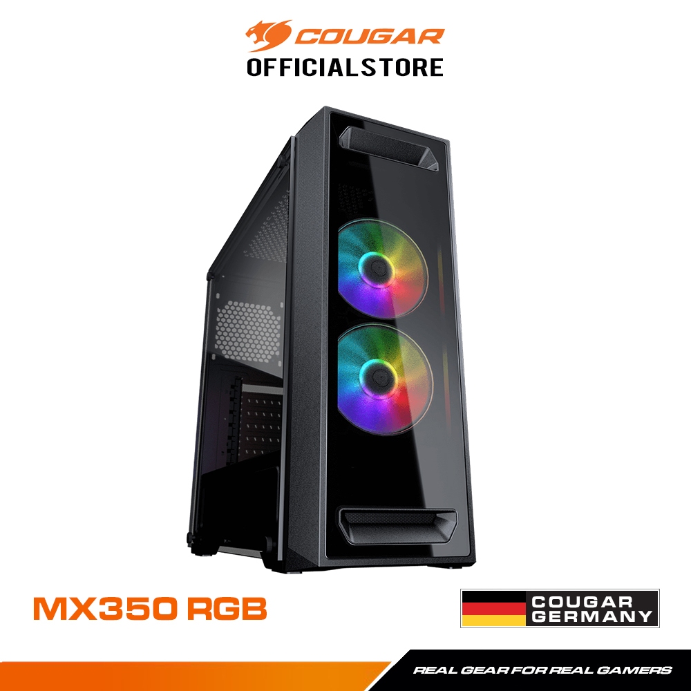 COUGAR MX350 RGB : ATX Case เคสคอมพิวเตอร์ รับประกัน 1 ปี