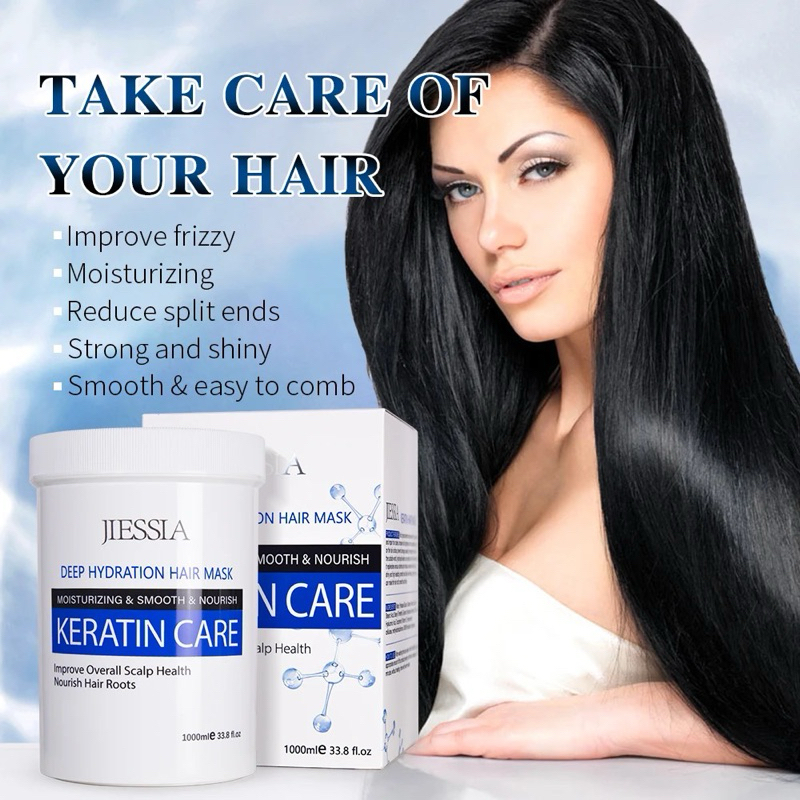 JIESSIA KERATIN TREATMENT MASK 1000 ml / 500 ml