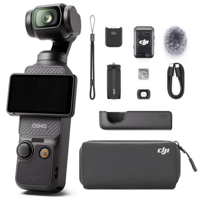 [มีสินค้าพร้อมส่ง] DJI Osmo Pocket 3 -กล้องพกพาเล็ก Pocket 3-Axis Gimbal Camera 1-Inch
