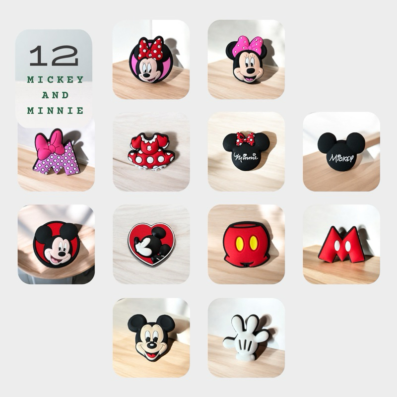 ใช้ส่วนลด30% ได้นะ พร้อมส่ง จิ๊บบิท Jibbitz ตัวติดกระเป๋า