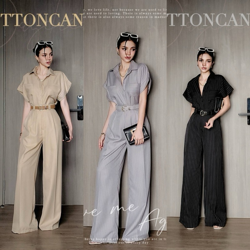 #COTTON CANDY เซตริ้ว เข็มขัด อะเวย์ New Away vintage.set