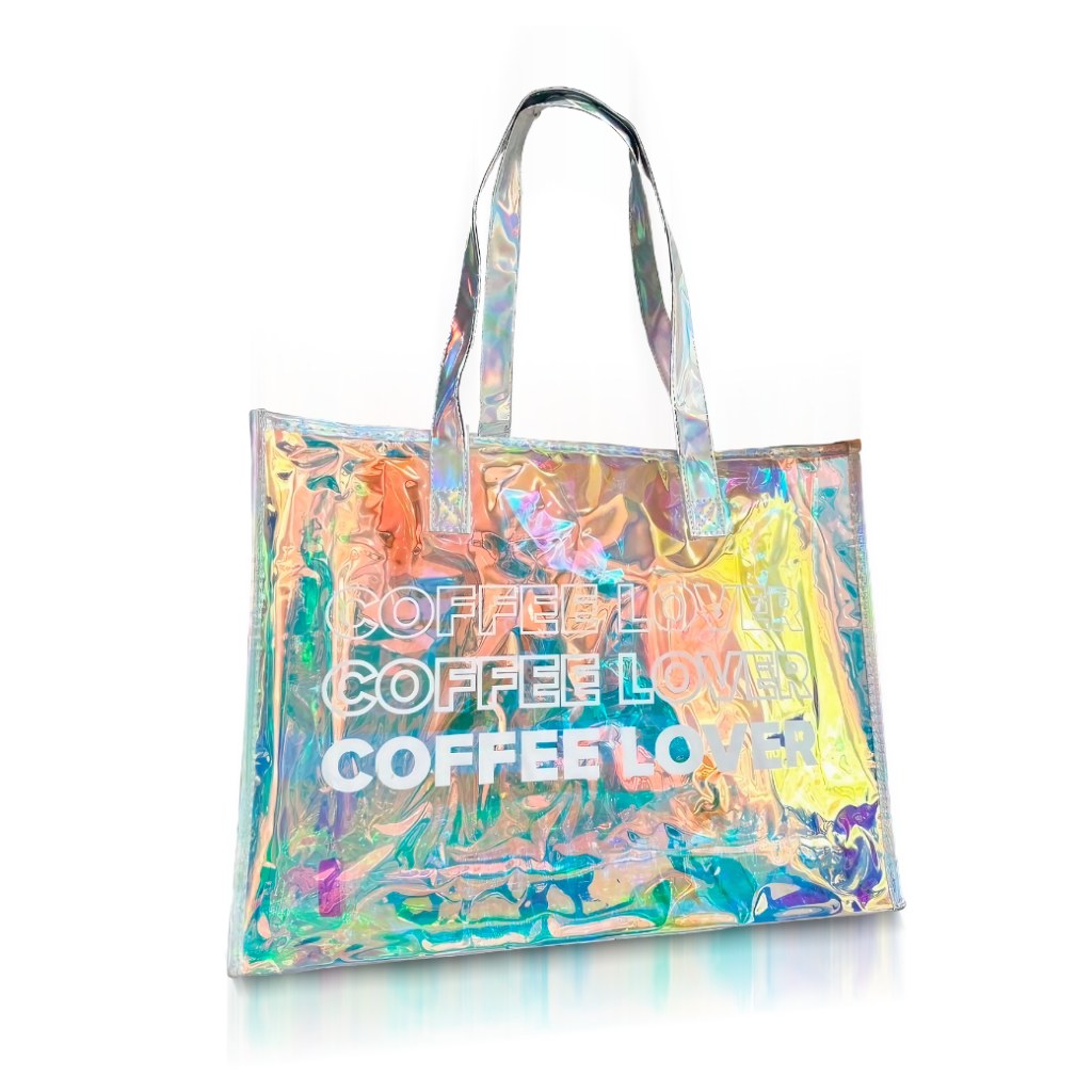 Hologram Bag Coffee Lover กระเป๋าโฮโลแกรม สะพายข้าง