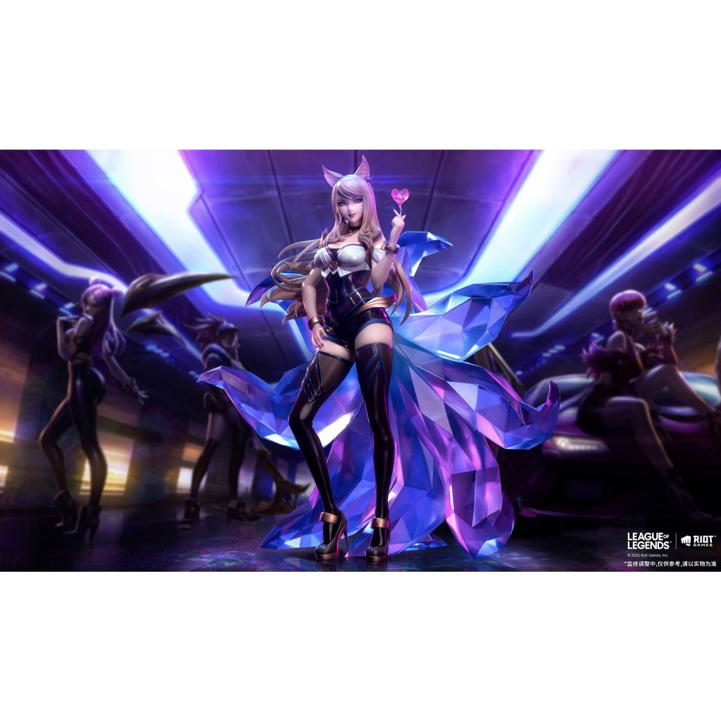 (พร้อมส่ง) League of Legends - Ahri K/Da 1/7 Scale Figure