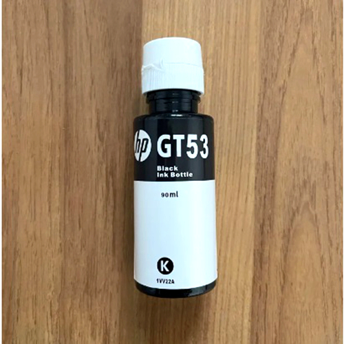หมึกแท้ HP GT53 สีดำ Black ขนาด 90 Ml. , GT52 สี C, M, Y สีละ 70 Ml. ของแท้ 100 % **แบบไม่มีกล่อง**