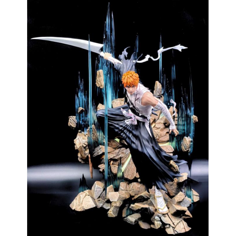 Black wing Studio - Bleach ~ Kurosaki Ichigo First Time Unleash Bankai ( Genuine authentic GK ✅ )