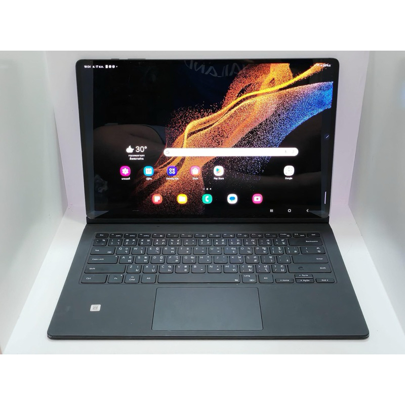 Tab S8 Ultra 8/128 Gb รุ่นใส่ซิม มือสอง แถมเคสคีย์บอร์ดแท้