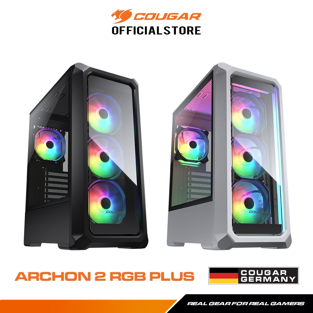เคสคอมพิวเตอร์ COUGAR - ATX CASE ARCHON 2 RGB PLUS