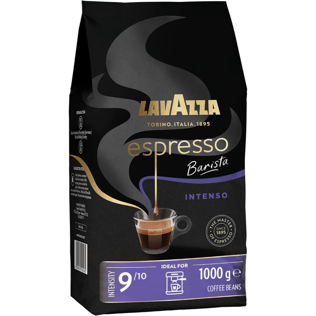 Lavazza Espresso Barista Intenso Coffee Beans 500g ลาวาซซา เมล็ดกาแฟคั่ว บาริสตา อินเทนโซ 500 กรัม
