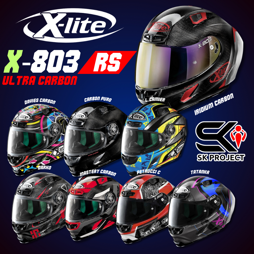 หมวกกันน็อค X-Lite รุ่น X803 / X803RS !!SK PROJECT
