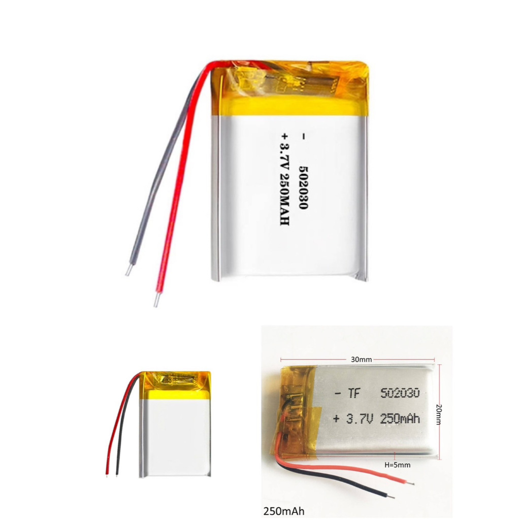 Battery แบตเตอรี่ 3.7v502030 503450 602030 402030 103450 กล้องติดหน้ารถยนต์ แบตกล้อง แบตลำโพง แบตหูฟ