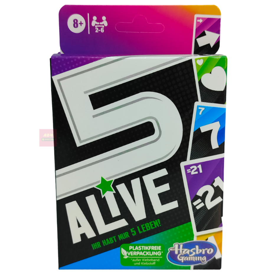 Hasbro Gaming 5 Alive Card Game เกม5ชีวิตเราต้องรอด เกมปาร์ตี้ครอบครัว 💥พร้อมส่งใน24ชั่วโมง 💥