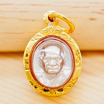 [ PCPY Jewelry ] จี้หลวงพ่อเงิน วัดบางคลาน • กรอบทองคำแท้90% • กันน้ำ • พระแท้จากวัด • ตรงรุ่น • ปลุ