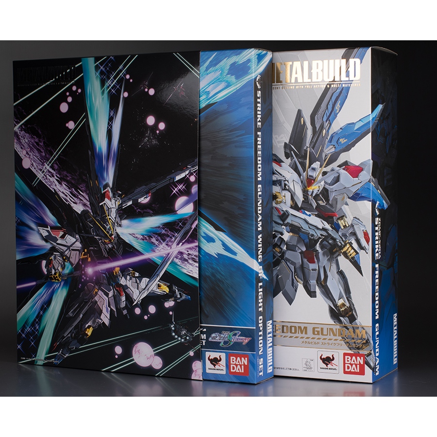 METAL BUILD Strike Freedom Gundam Wing of Light Effect Part Set พร้อมส่ง