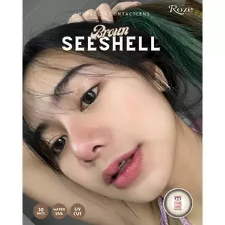 🔥คอนแทคเลนส์ ✨ขนาดบิ๊กอายโตมาก✨ Seeshell (Rozelens) ✨Brown / Gray / Black
