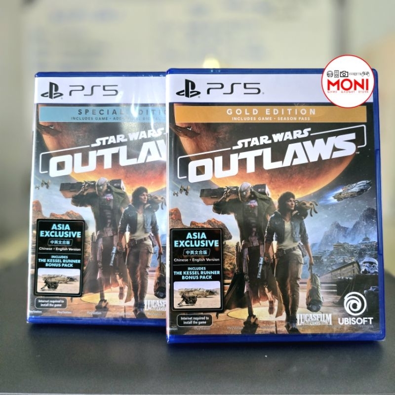 STAR WARS OUTLAWS (Asia) แผ่น PS5 Games