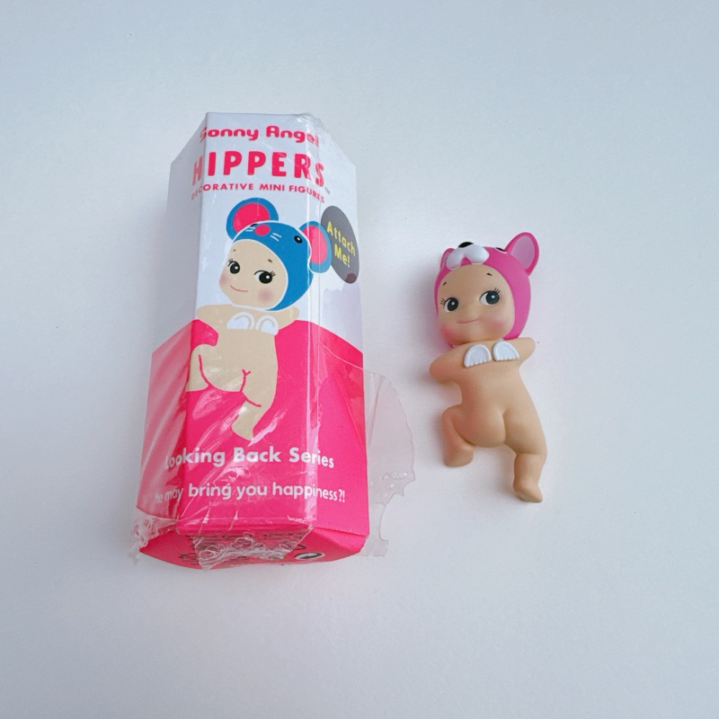 Sonny Angel Hippers figures Looking Back Series-Bulldog ที่ติดโทรศัพท์-สินค้าพร้อมส่งจากไทย