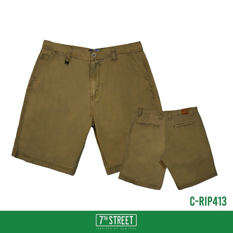 7th Street (ของแท้) กางเกงชิโน รุ่น C-RIP413