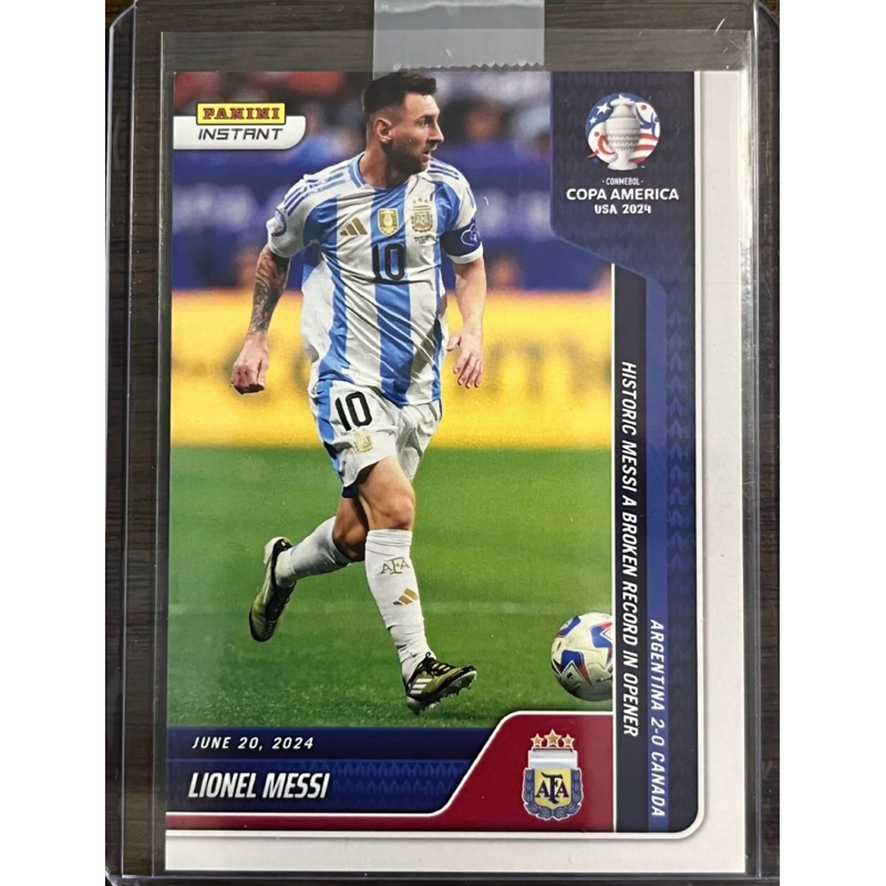 2024 Panini Instant Copa America #1 Lionel Messi Argentina