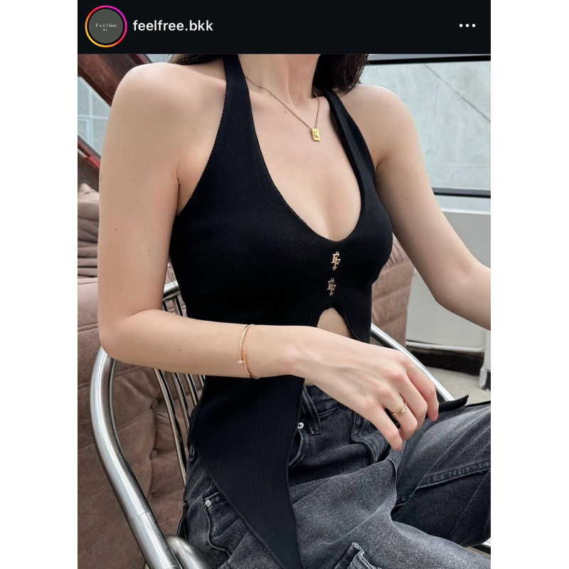 เสื้อ feel free sassy top