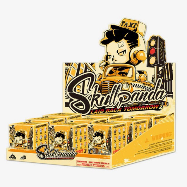 [พร้อมส่งจากไทย] SKULLPANDA Laid Back Tomorrow Series (ยกbox) ของแท้100%