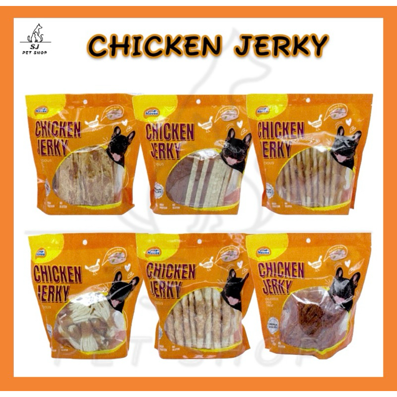 ส่งไว ขนมสุนัข CHICKEN JERKY สดใหม่ ปริมาณเยอะ คุ้มค่า คุ้มราคา