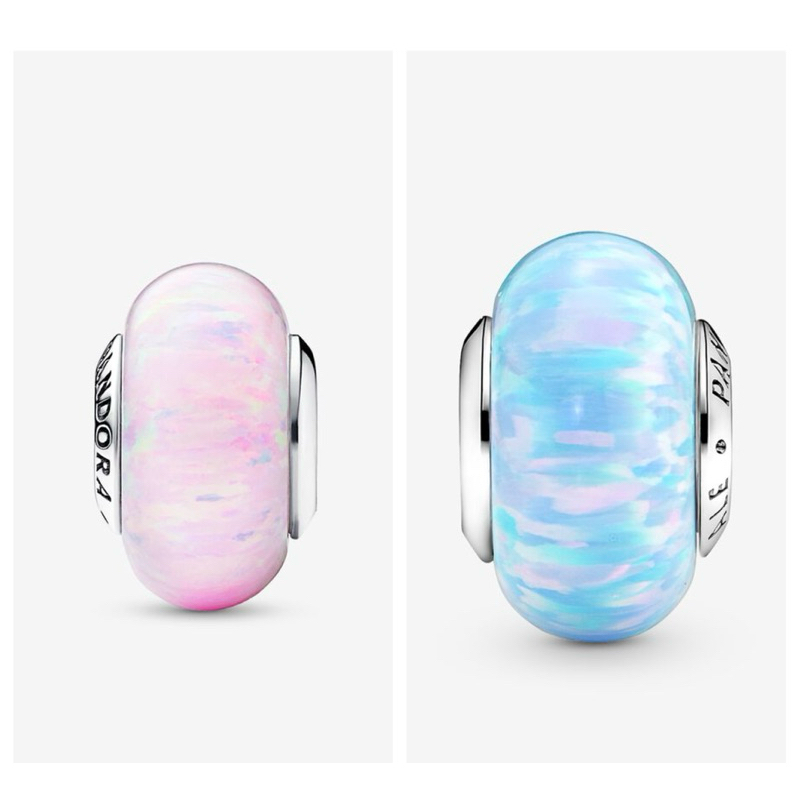 Pandora Opalescent Charm แพนโดร่ามูราโน่โอปอล ของแท้ มือหนึ่งพร้อมส่ง