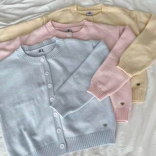 (เก็บโค้ดลดเพิ่ม15-30%) Macaron Cardigan - คาร์ดิแกน ผ้านุ่ม