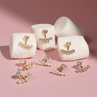 Petite Irene Stud ต่างหูสตั๊ดใส่ได้ 2 แบบ