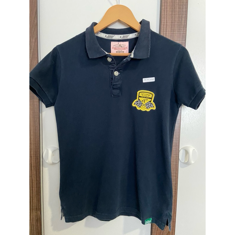 เสื้อโปโล 7th street (มือ2)สีกรม สภาพดี ✅🛍️💯