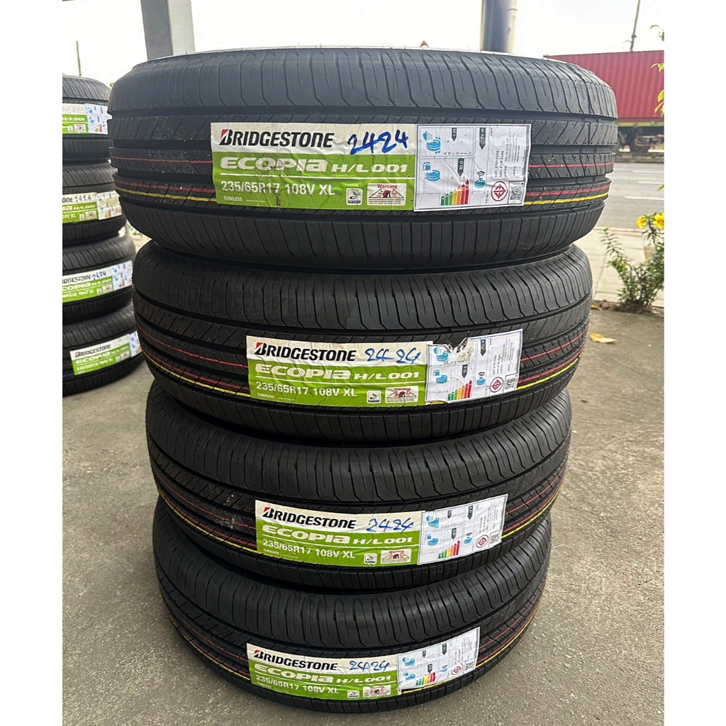 🔴 ยาง "#บริดจสโตน" Bridgestone Ecopia H/L 001 235/65R17 *** ยางใหม่ ปี 24 ***