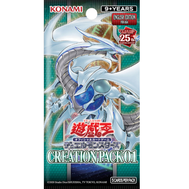 YG CR01--aepack Creation Pack 01 Asian-English Booster Pack Creation Pack 01 1 AE Pack CR01--aepack
