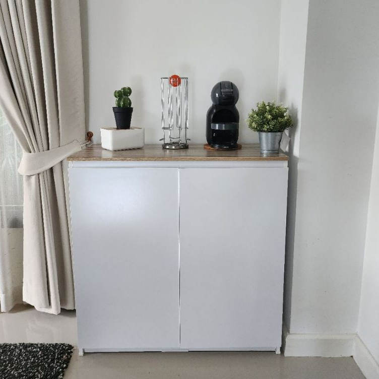 ตู้เก็บของ 2บาน แบบโชว์ท๊อป