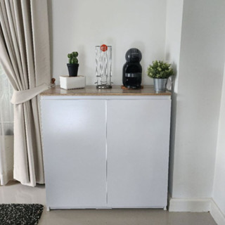 ตู้เก็บของ 2บาน แบบโชว์ท๊อป