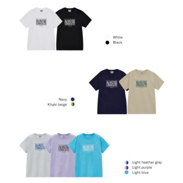 [ใช้โค้ดได้] พร้อมส่ง / ของแท้ Marithe Classic Logo Tee (Unisex)