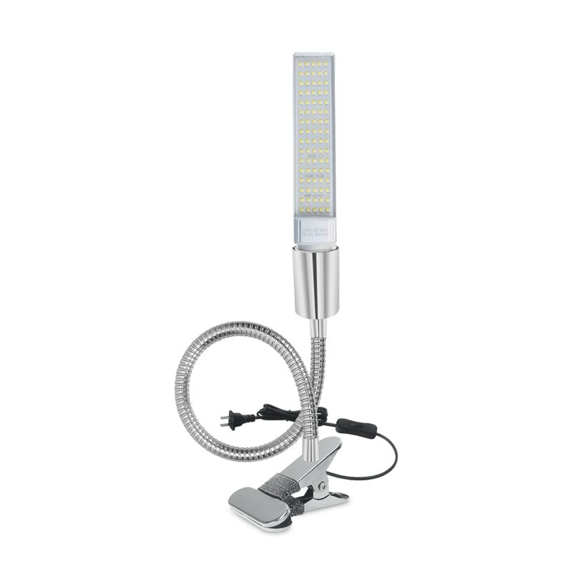 ไฟLED ขาหนีบหลอดไฟ มีสวิตซ์ เปิด-ปิด ปรับขาโค้งงอได้ 60ดวง