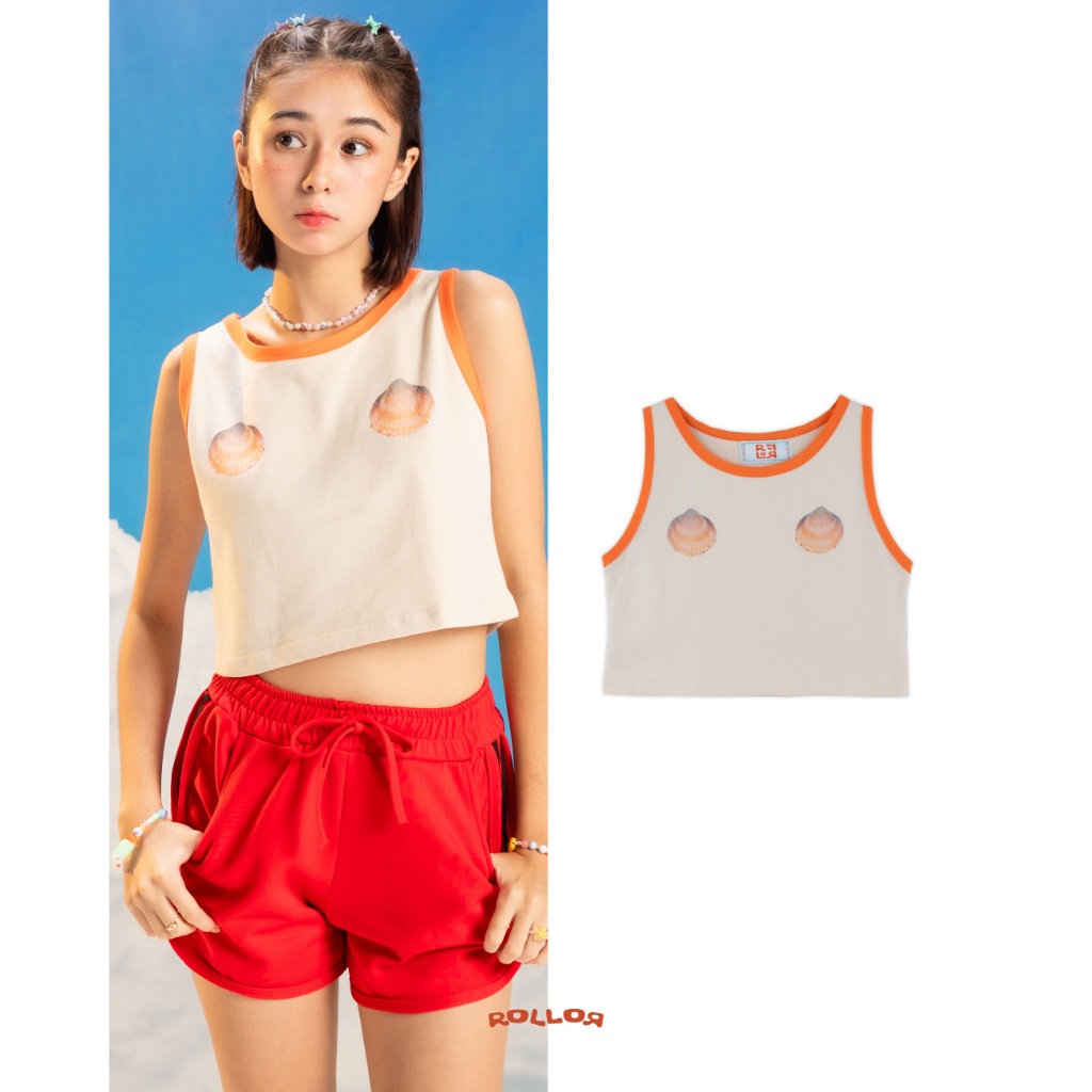 ROLLOR - เสื้อกล้ามครอป รุ่น ROLLY MERMAID