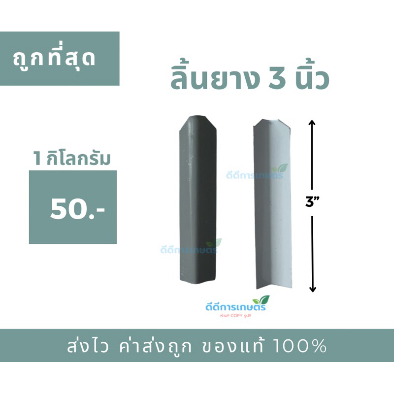 ท่อรองน้ำยาง ช้อนรองน้ำยางพารา ลิ้นยางพารา เกรดอย่างดี ตอกไม่หัก (1 กก.)