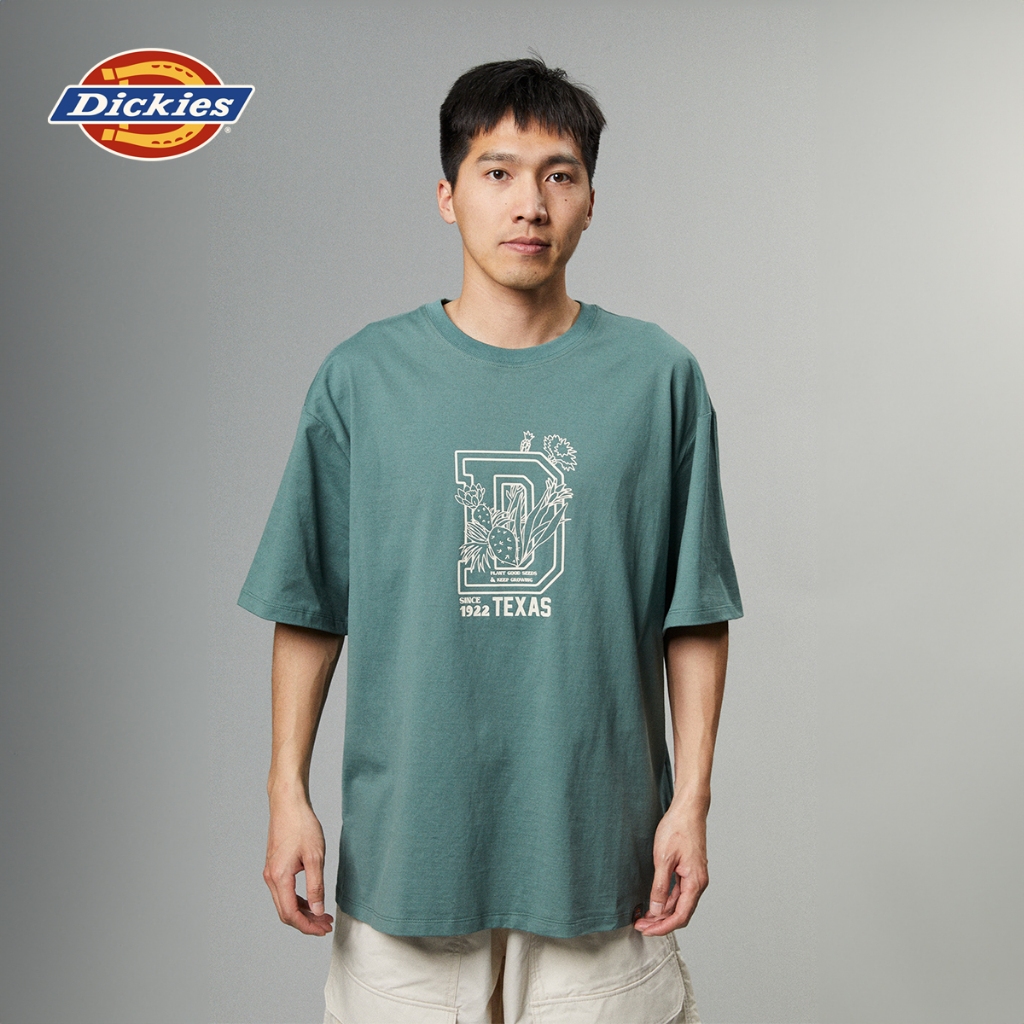 DICKIES MENS TEE SS - DARK FOREST เสื้อยืด เสื้อยืดแขนสั้น ผู้ชาย