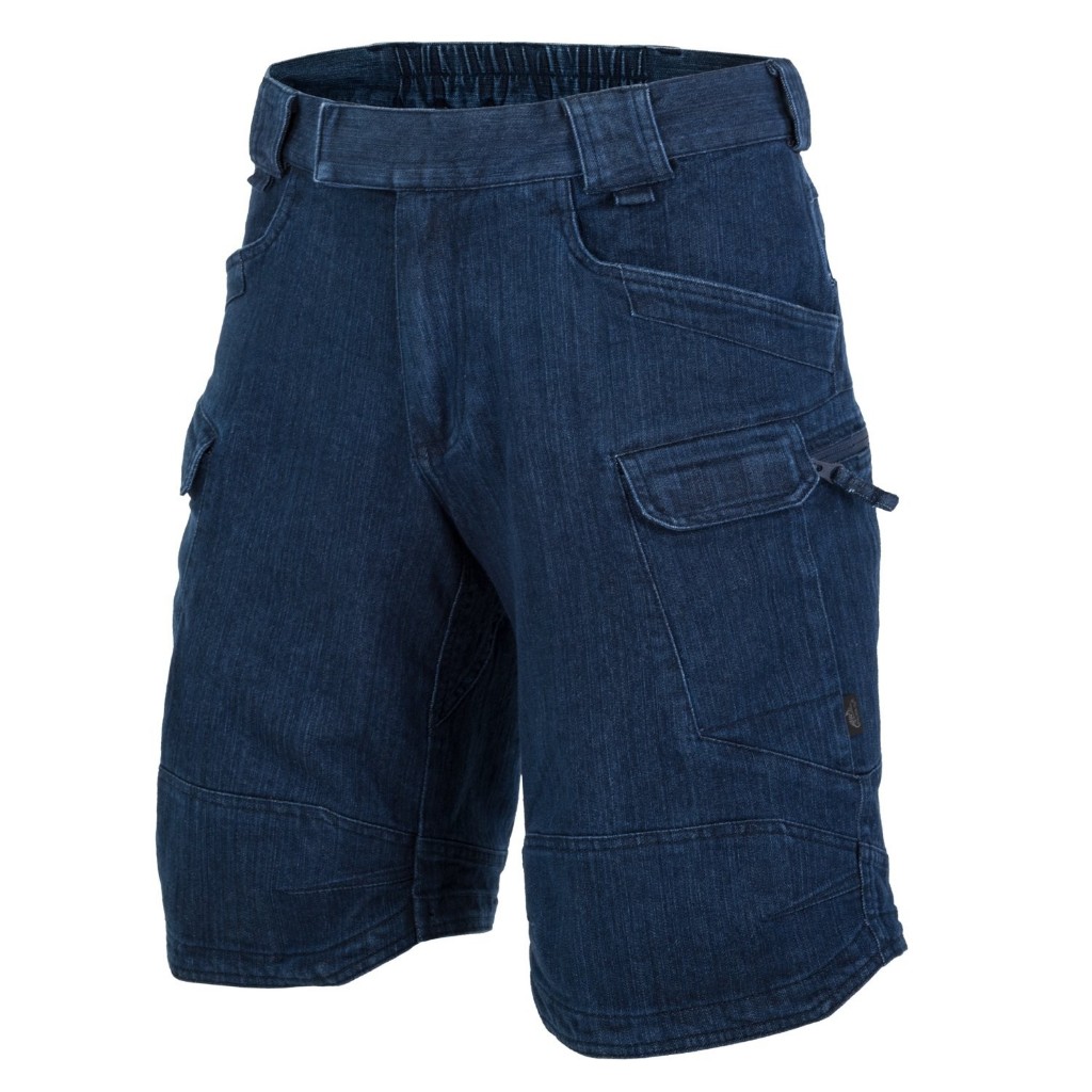 กางเกงยีนส์ขาสั้น HELIKON-TEX URBAN TACTICAL SHORTS 11" ® - DENIM STRETCH