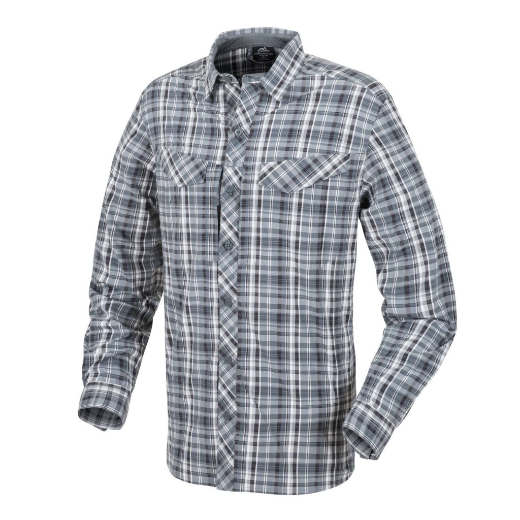 เสื้อลายสก็อต แนว Tactical ผ้ากัน UV แขนยาว DEFENDER MK2 CITY SHIRT