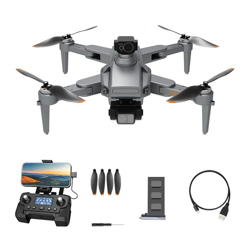 โดรนบังคับวิทยุZD015Pro(มีและไม่มีเซ็นเซอร์)มีGPS 5Gกล้องกันสั่น3แกน4Kบินได้ไกล1.5kmแบตเตอรี่ชาร์จอุปกรณ์พร้อมเล่น