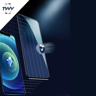 TWY ฟิล์มกระจก เต็มจอ ด้าน กันรอยนิ้วมือ for iphone 16 16pro 16plus 16promax 15 14 13 pro max plus 12 11 pro max mini
