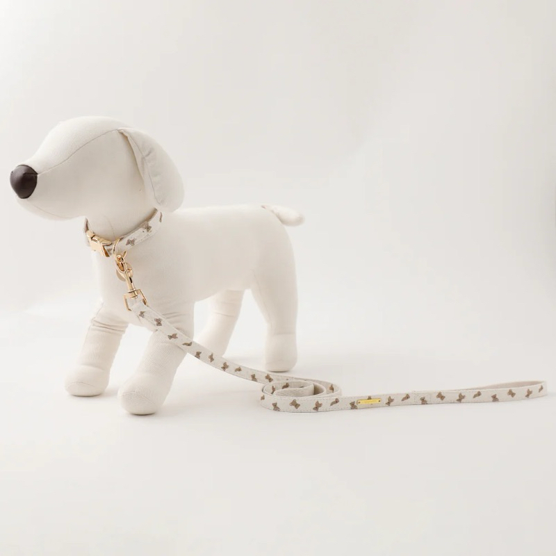 VELKYBARK [พร้อมส่ง] Moncheri🇯🇵 เซ็ต ปลอกคอสัตว์เลี้ยง พร้อมสายจูง - รูปที่ 3