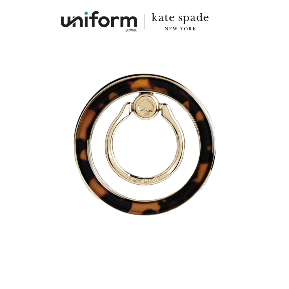 แม่เหล็กติดหลังมือถือ KATE SPADE Magnetic Ring Stand works with M@gSafe - Tortoiseshell
