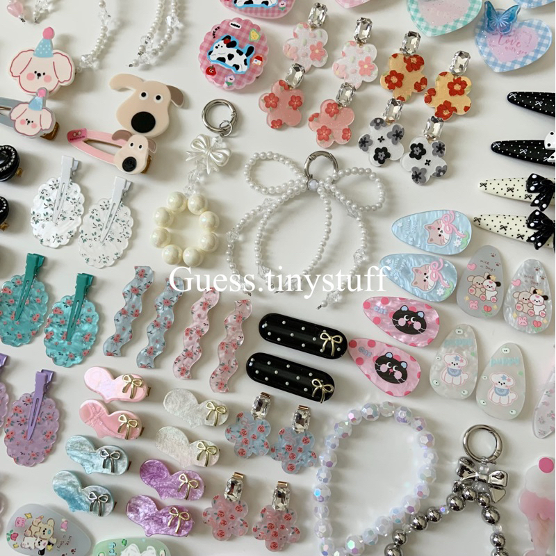 พร้อมส่งจากไทย กิ๊บหนีบผม GTN. x Your cute and Little stuff Hair clip กิ๊บติดผม กิ๊บปากเป็ด